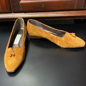 Naturalizer Vintage Rust Suede Loafers